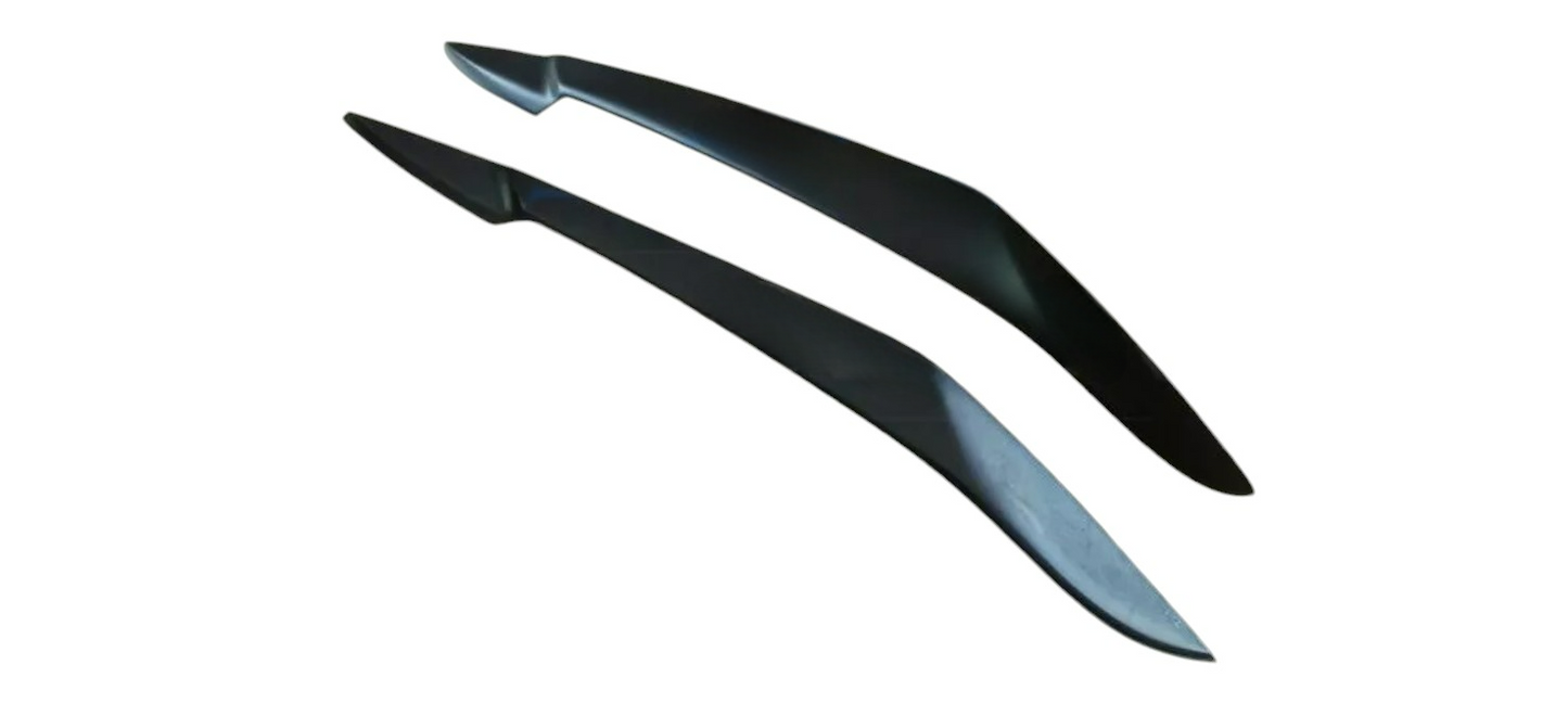 Sopracciglia per BMW X5 E70 2007-2013 ABS Plastica palpebre fari