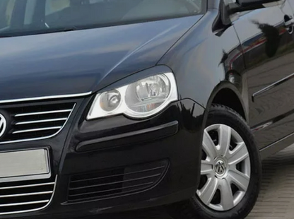 Sopracciglia per VW POLO IV 4 9N3 Restyling 2005-2009 ABS Plastica