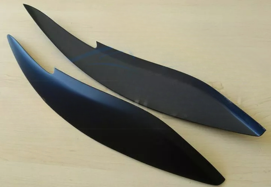 Sopracciglia per VW GOLF PLUS 2005-2009 ABS Plastica palpebre fari