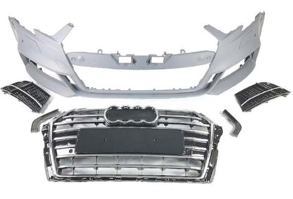 💫ART.2776 Paraurti Anteriore S3 Style Audi A3 8V FL HB 2017+💫