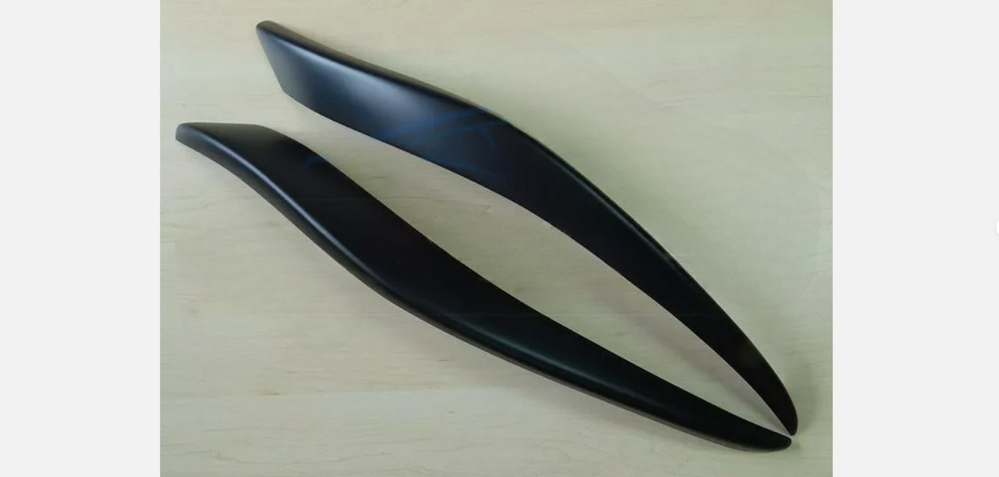 Sopracciglia per SEAT ALTEA, TOLEDO 3 III ABS Plastica palpebre fari