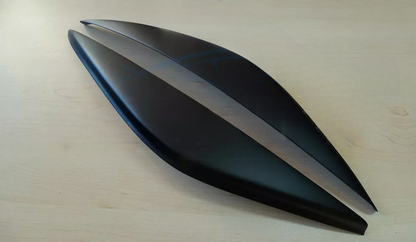 Sopracciglia per FORD FIESTA 6 2001-2005 ABS Plastica palpebre fari