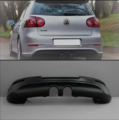 Spoiler posteriore sotto paraurti per VW GOLF 5 ABS Plastica " R32 stile"