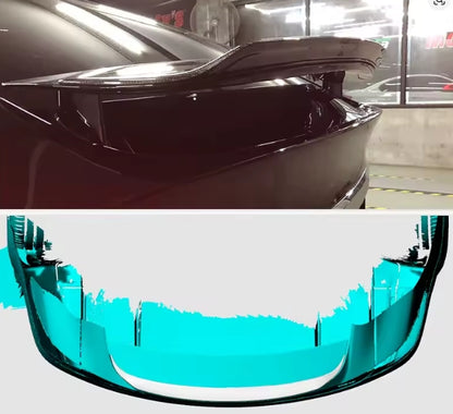 Alettoni posteriori in fibra di carbonio per Tesla Model X 75D 90D 100D 2016-2024