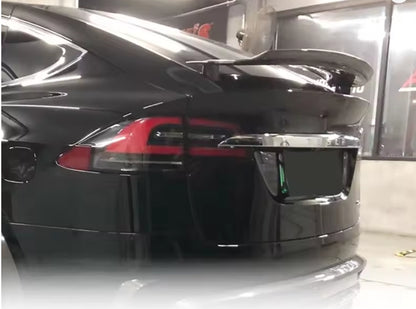 Alettoni posteriori in fibra di carbonio per Tesla Model X 75D 90D 100D 2016-2024
