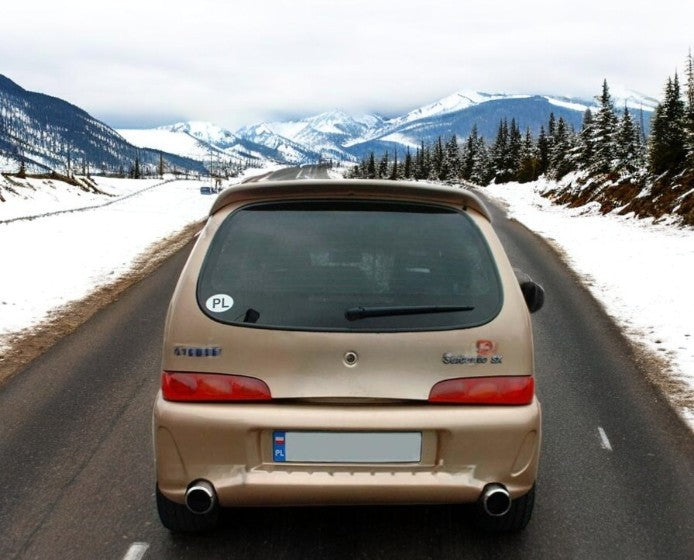 ✌️😎 SPOILER POSTERIORE ADATTO PER FIAT 600 😎✌️