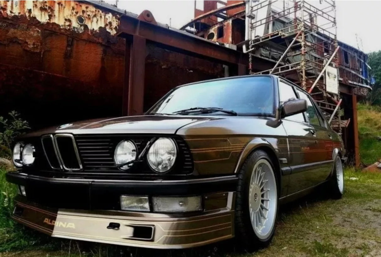 BMW E28 FRONT BUMPER SPOILER / LIP / LOWER - ALPINA look