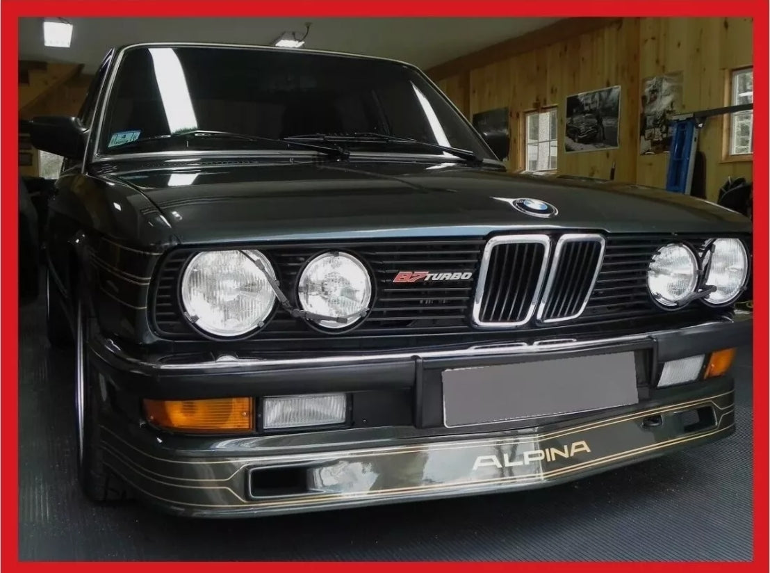 BMW E28 FRONT BUMPER SPOILER / LIP / LOWER - ALPINA look
