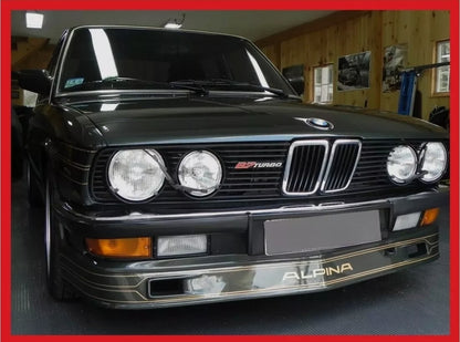 BMW E28 FRONT BUMPER SPOILER / LIP / LOWER - ALPINA look