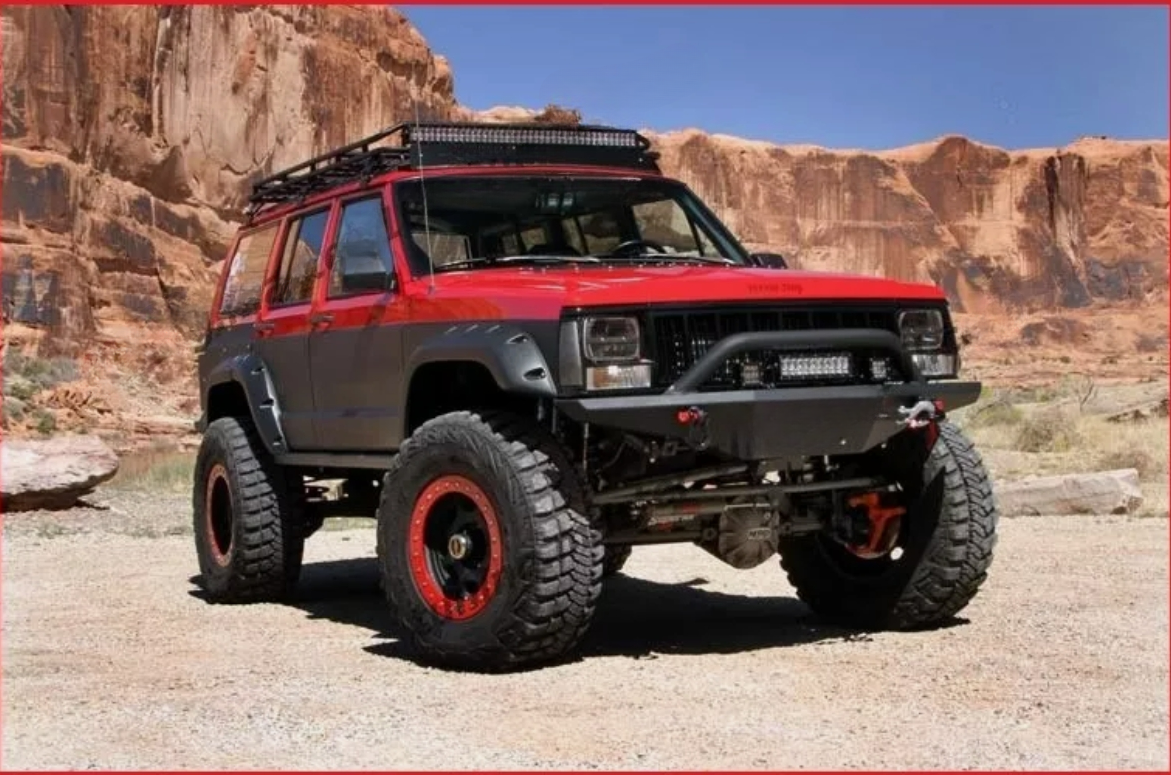 JEEP CHEROKEE XJ 1984 - 2001 - NEW FENDER EXTENSION KIT