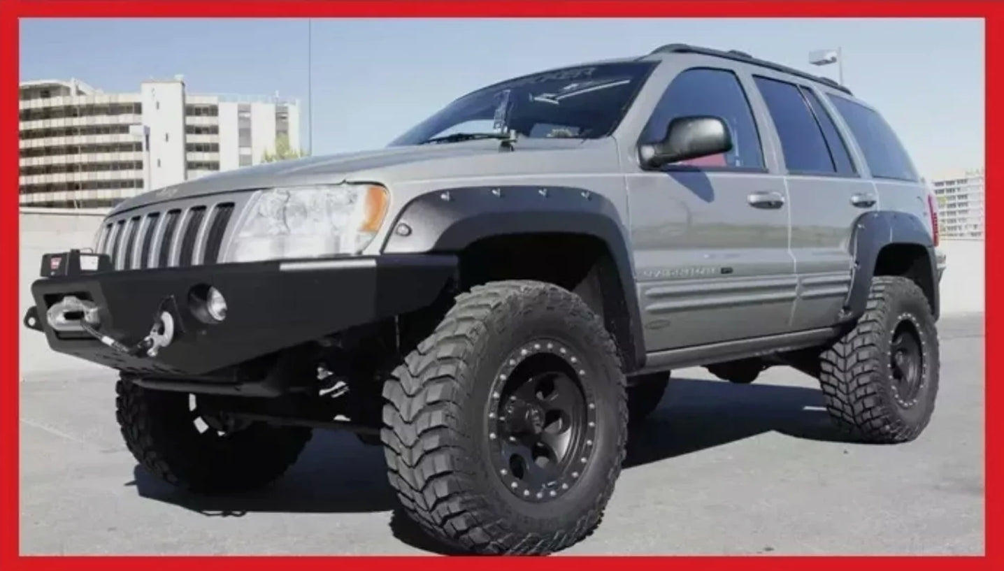 JEEP GRAND CHEROKEE WJ 1999 - 2004 ESTENSIONI PASSARUOTA - PARAFANGHI SVASATI +
