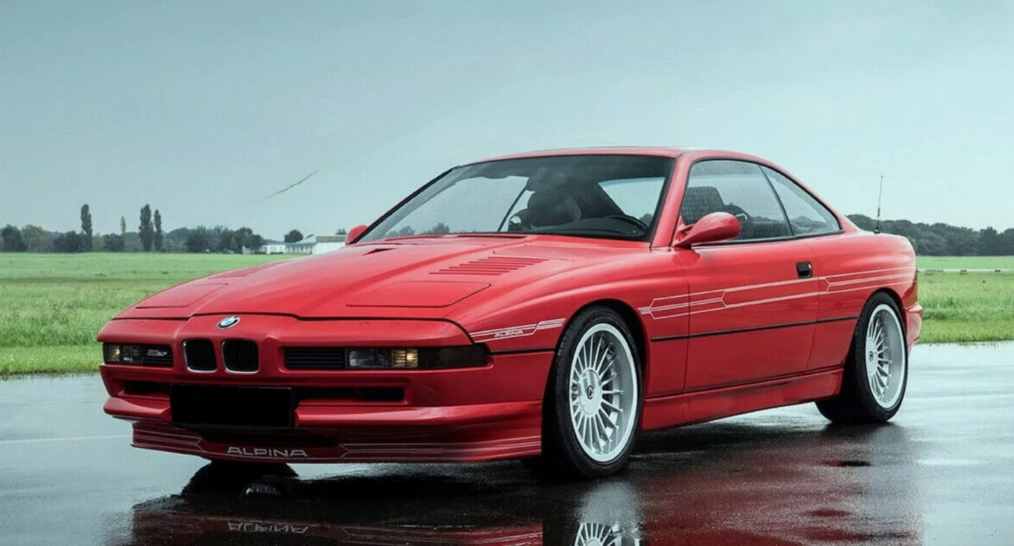 BMW 8 E31 B12 ALPINA look - GONNA ANTERIORE / LABBRO / SPOILER