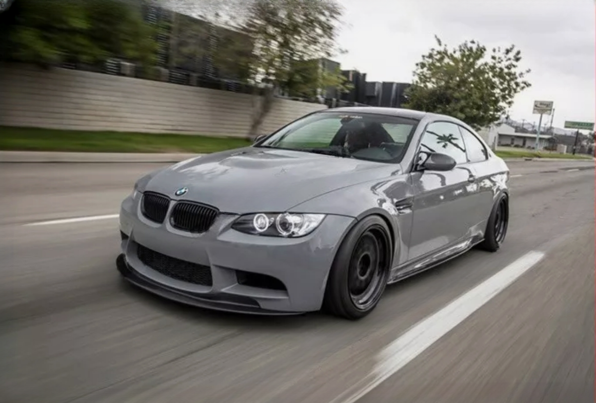 BMW 3 E90 E92 E93 M3 GTS V1 GONNA ANTERIORE LABBRO INFERIORE PARAURTI ANTERIORE SPOILER