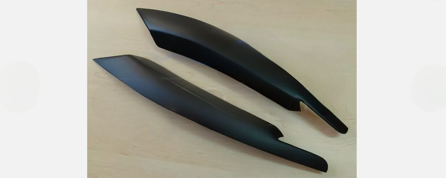 Sopracciglia per VW PASSAT CC 2008-2012 ABS Plastica palpebre far