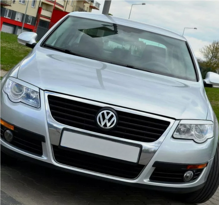Sopracciglia per VW PASSAT B6 3C 2005-2010 palpebre fari ABS Plastica