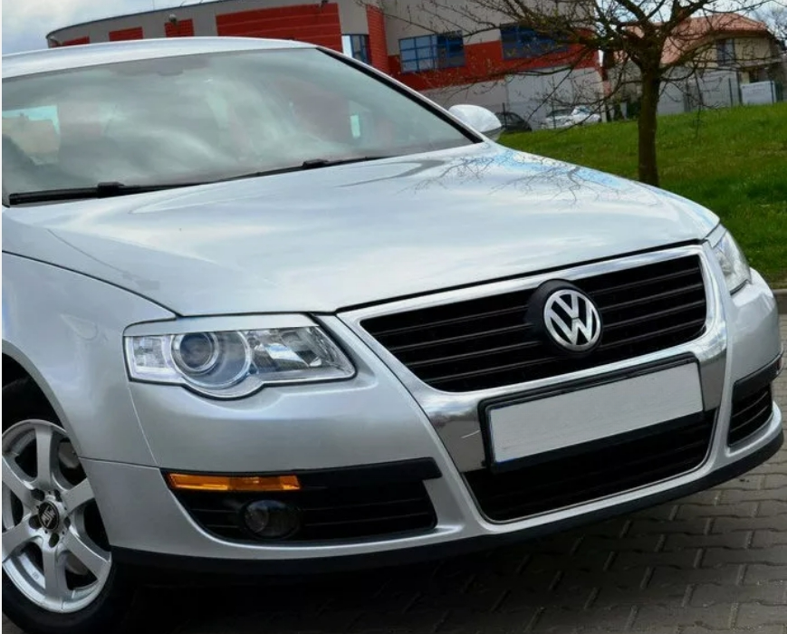 Sopracciglia per VW PASSAT B6 3C 2005-2010 palpebre fari ABS Plastica