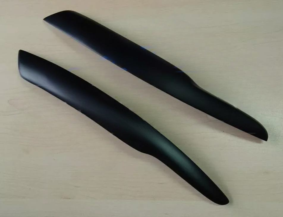 Sopracciglia per VW PASSAT B6 3C 2005-2010 palpebre fari ABS Plastica