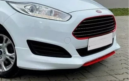 Spoiler anteriore sotto paraurti per FORD FIESTA MK7 2012 ABS Plastica "ST Lin