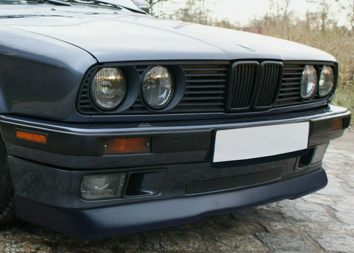 Spoiler paraurti anteriore BMW E30 82-94 Plastica ABS