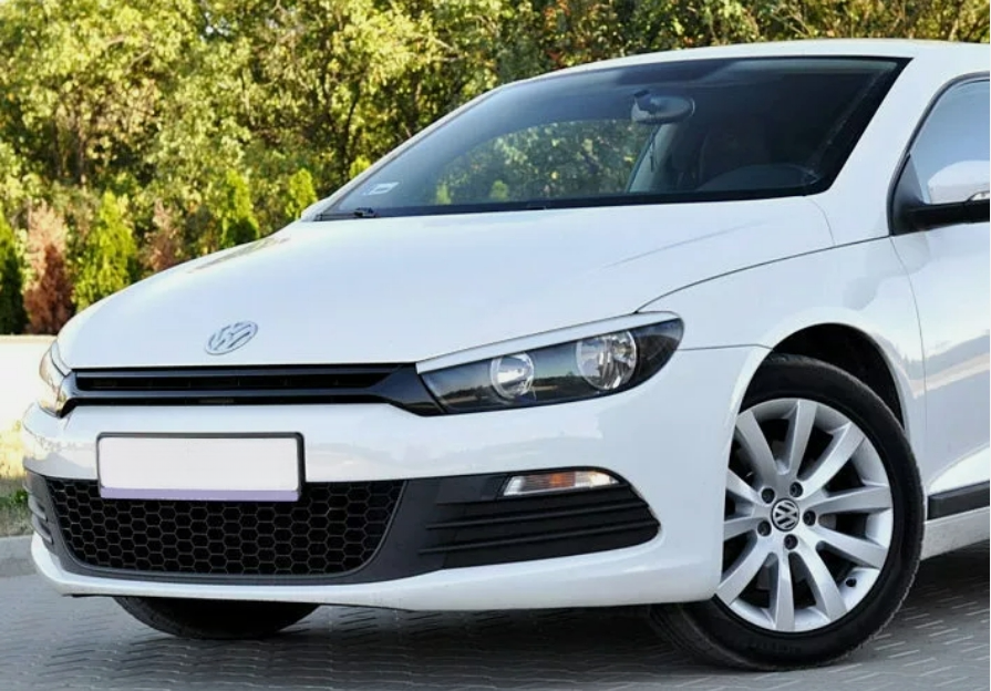 Sopracciglia per VW SCIROCCO III 3 2008-2014 ABS Plastica palpebre fari