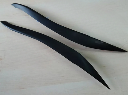Sopracciglia per BMW 5 F10 / F11 2013+ ABS Plastica palpebre fari