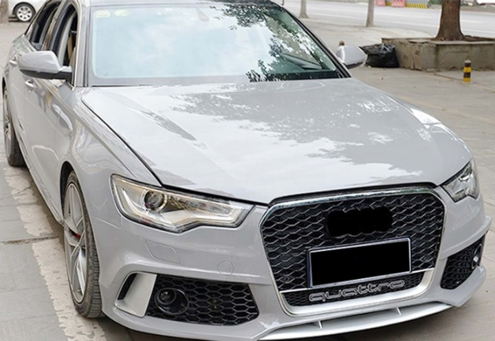 💫ART.2837 Griglia Anteriore RS6 Style Quattro Audi A6 C7 FL 2015+💫
