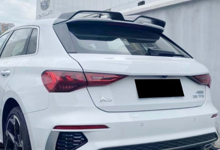 💫ART. 0974 SPOILER A3 8Y 2020-2024 LOOK OETTINGER NERO LUCIDO💫