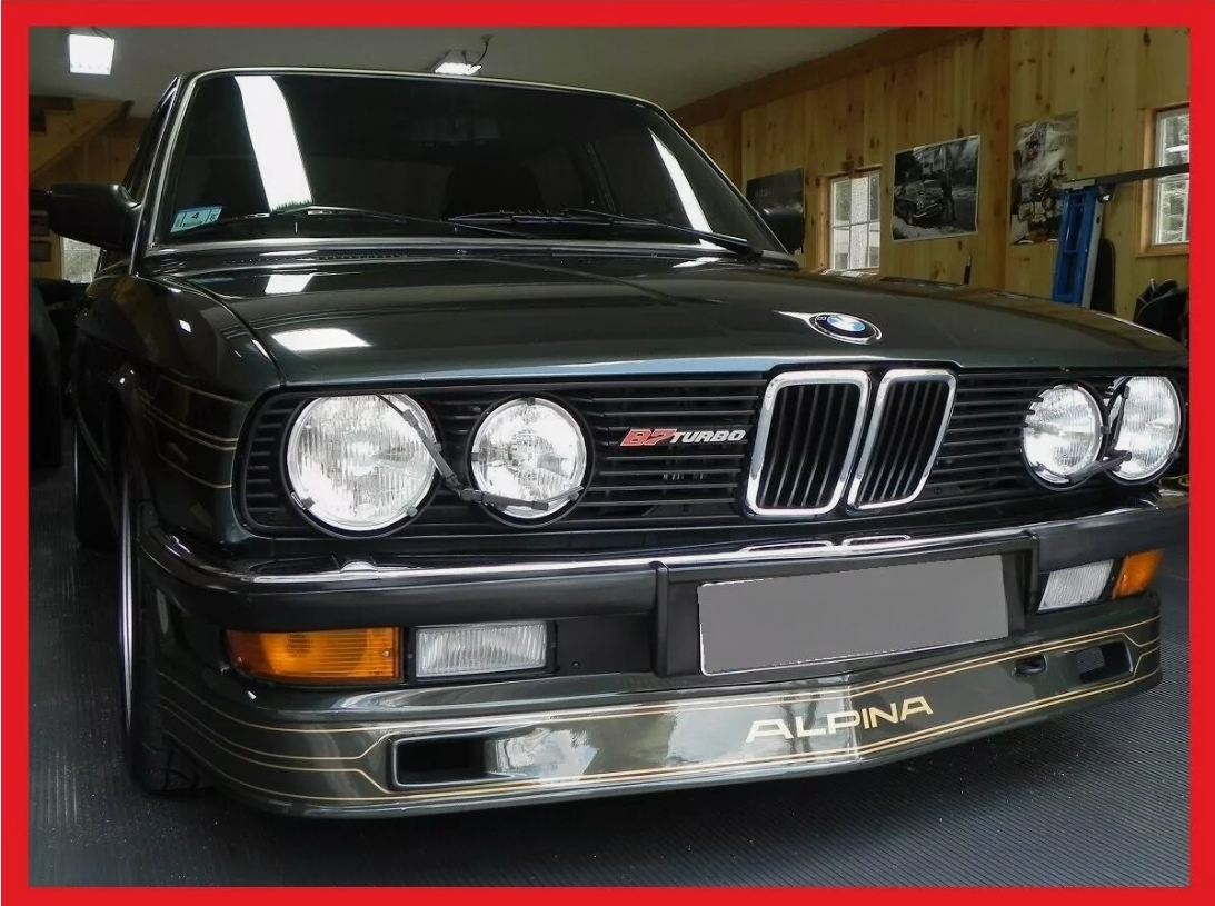 BMW E28 FRONT SKIRT / LIPS / FRONT BUMPER LOWER SPOILER