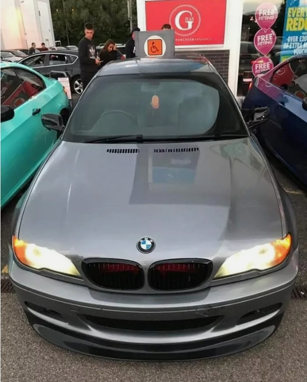 FRONT SKIRT BMW 3 E46 CSL look /spoiler/splitter - for MTECH 2 MSPORT 2-