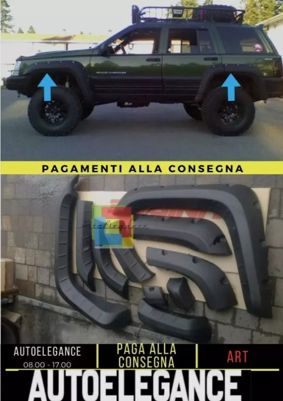 JEEP GRAND CHEROKEE ZJ 1992-1998 WHEEL ARCH EXTENSIONS - FENDERS +++NEW+++