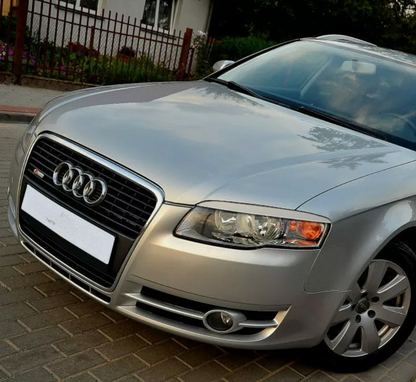 Copri fari per AUDI A4 B7 2004-2008 Plastica ABS, NUOVI