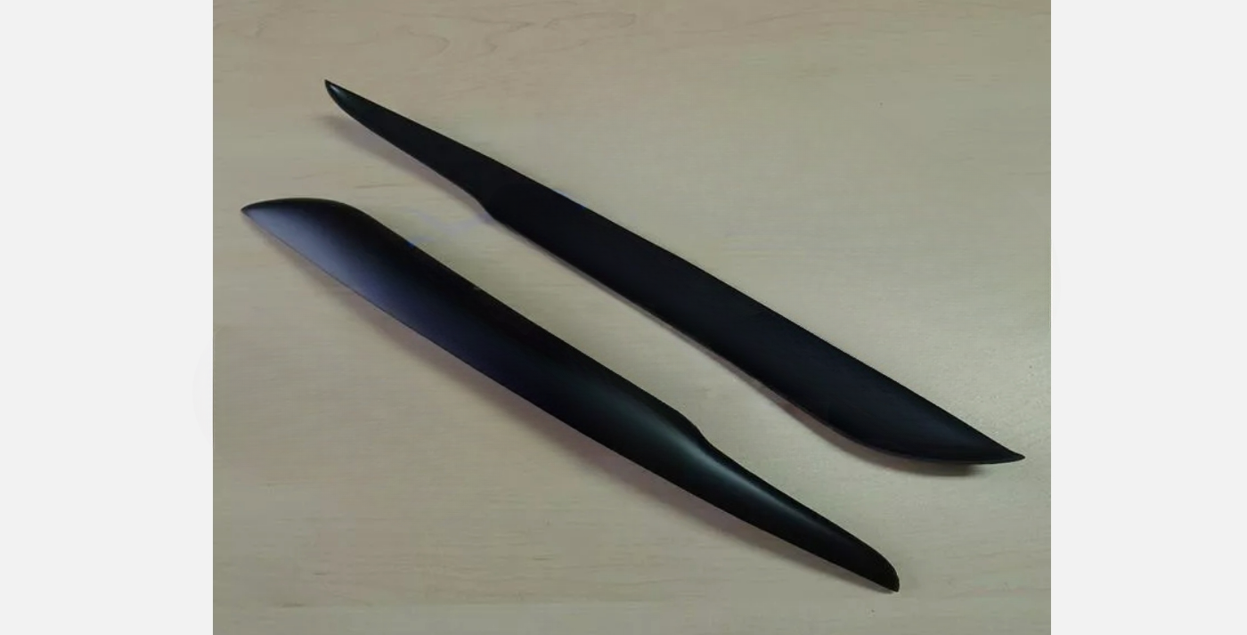 Copri fari per AUDI A4 B7 2004-2008 Plastica ABS, NUOVI