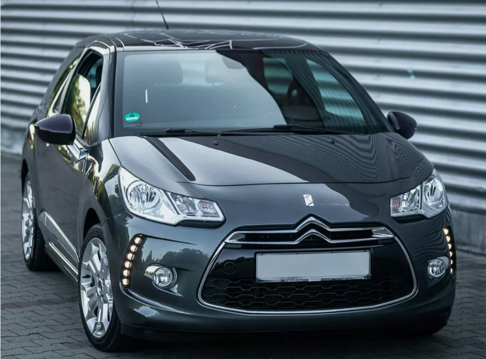 Sopracciglia per CITROEN DS3 / C3 2009+ ABS Plastica palpebre fari