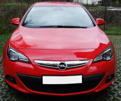 Sopracciglia per OPEL ASTRA J GTC / CASCADA ABS Plastica palpebre fari