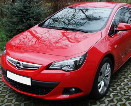 Sopracciglia per OPEL ASTRA J GTC / CASCADA ABS Plastica palpebre fari