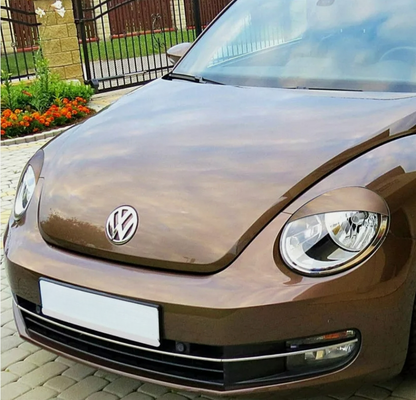 Sopracciglia per VW BEETLE 2011 + plastica ABS, NUOVI