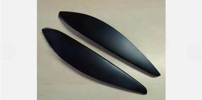 Sopracciglia per OPEL INSIGNIA A Standard 2008-2013 ABS Plastica palpebre fari