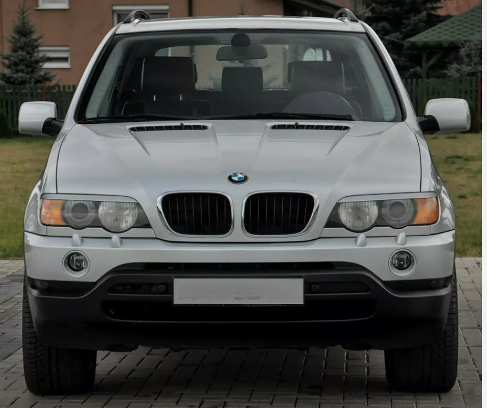 Palpebre dei fari per BMW X5 E53 1999-2003 ABS Plastica, NUOVE