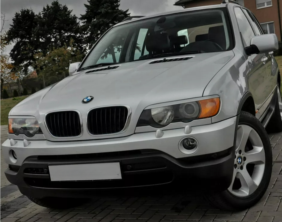 Palpebre dei fari per BMW X5 E53 1999-2003 ABS Plastica, NUOVE