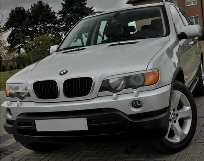 Palpebre dei fari per BMW X5 E53 1999-2003 ABS Plastica, NUOVE