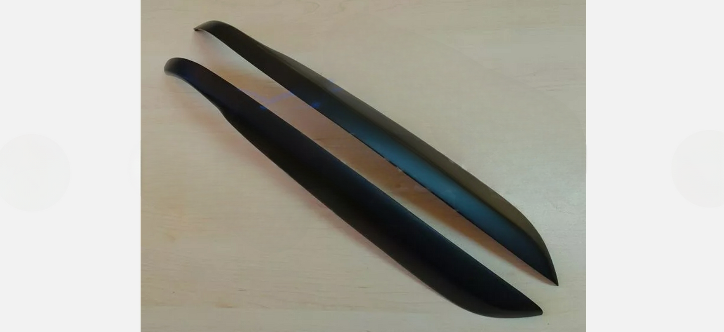 Palpebre dei fari per BMW X5 E53 1999-2003 ABS Plastica, NUOVE