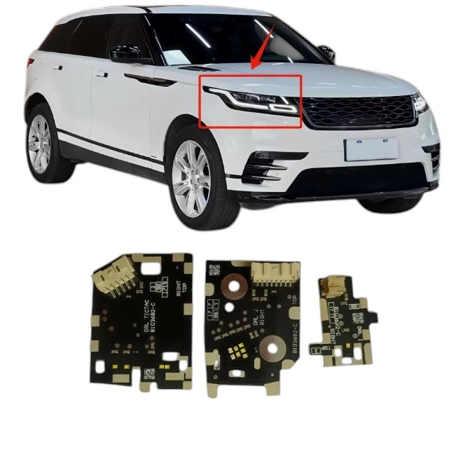 🔥SCHEDE LED DRL BIANCHE PER RANGE ROVER VELAR 2018-2021, FARI A LED DIURNE🔥