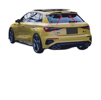 🔥SPOILER POSTERIORE PER TETTO AUDI 20-24 A3 S3 RS3 8Y SPORTBACK NERO LUCIDO 🔥