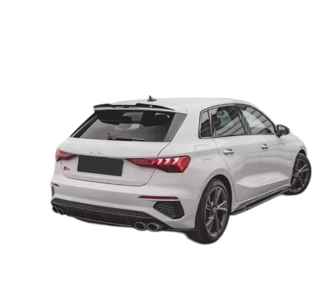 🔥SPOILER POSTERIORE PER TETTO AUDI 20-24 A3 S3 RS3 8Y SPORTBACK NERO LUCIDO 🔥