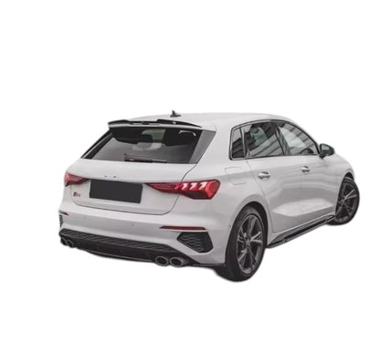🔥SPOILER POSTERIORE PER TETTO AUDI 20-24 A3 S3 RS3 8Y SPORTBACK NERO LUCIDO 🔥