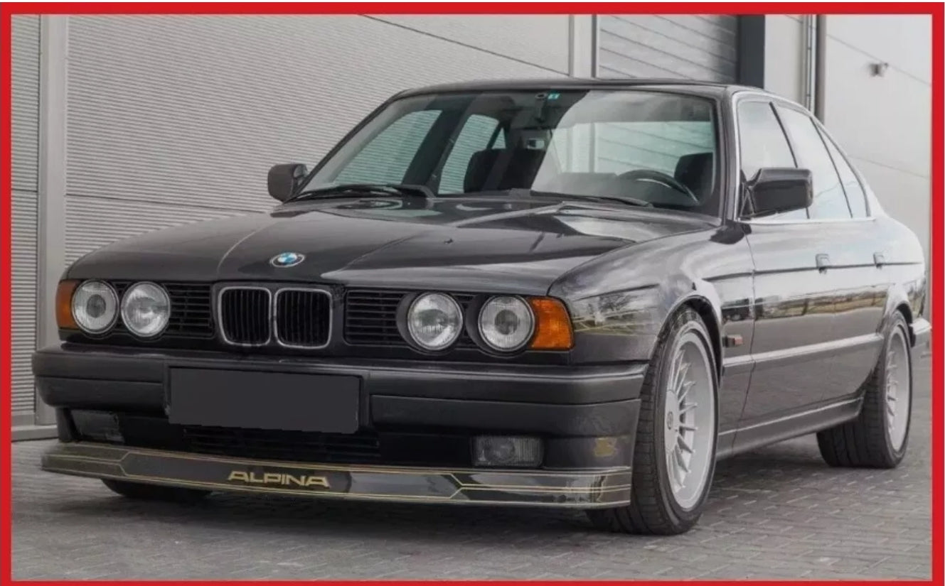 BMW 5 E34 B10 5.0 ALPINA FRONT SKIRT / LIP / SPOILER NEW +++ 