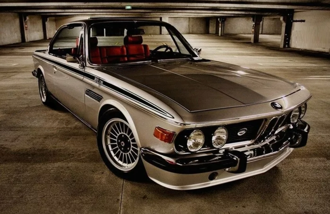 BMW E9 CSL STREET LOOK  / SPOILER PARAURTI ANTERIORE INFERIORE