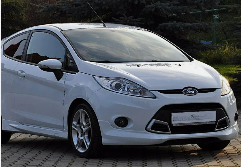 Spoiler anteriore per FORD FIESTA MK7 7 Plastica ABS "ST Line"