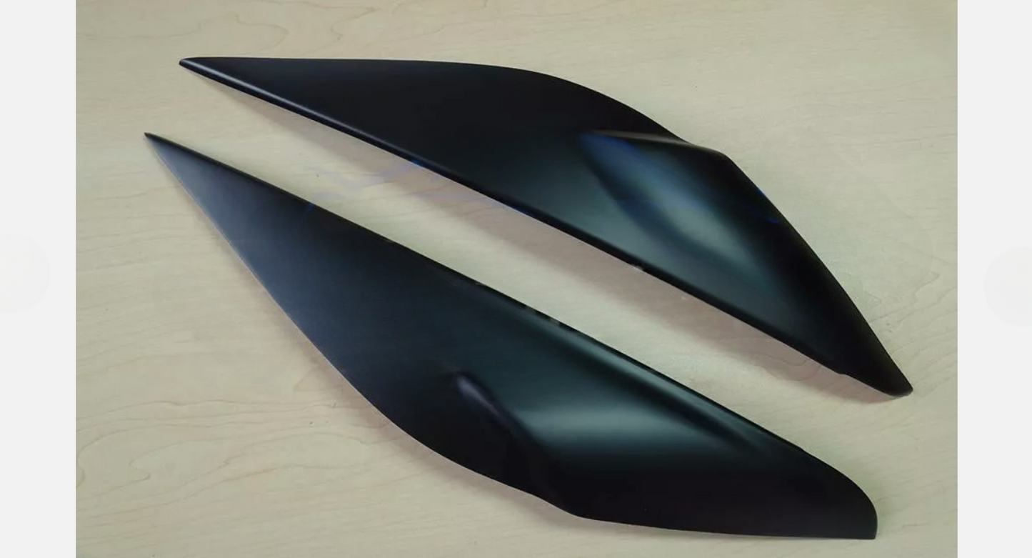Sopracciglia per KIA CEE'D / CEE'D SW / PRO CEE'D ABS Plastica palpebre fari