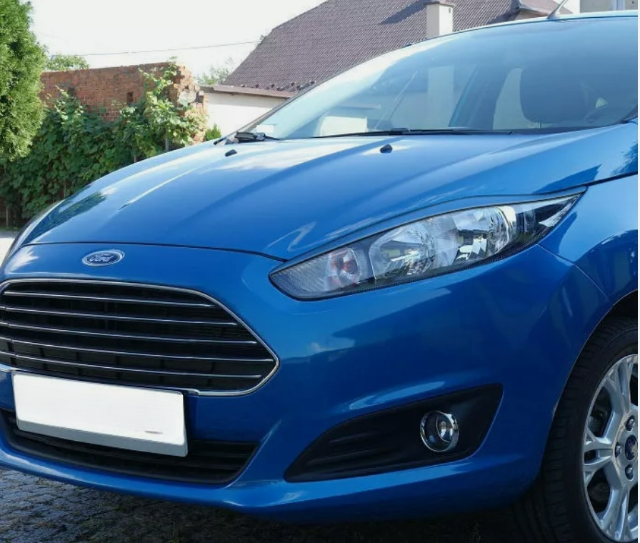 Sopracciglia per FORD FIESTA 6 Restyling (MK7) 12-17 ABS Plastica palpebre fari